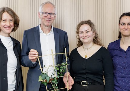 Preisverleihung zum Ideenwettbewerb Klima in Pillnitz 